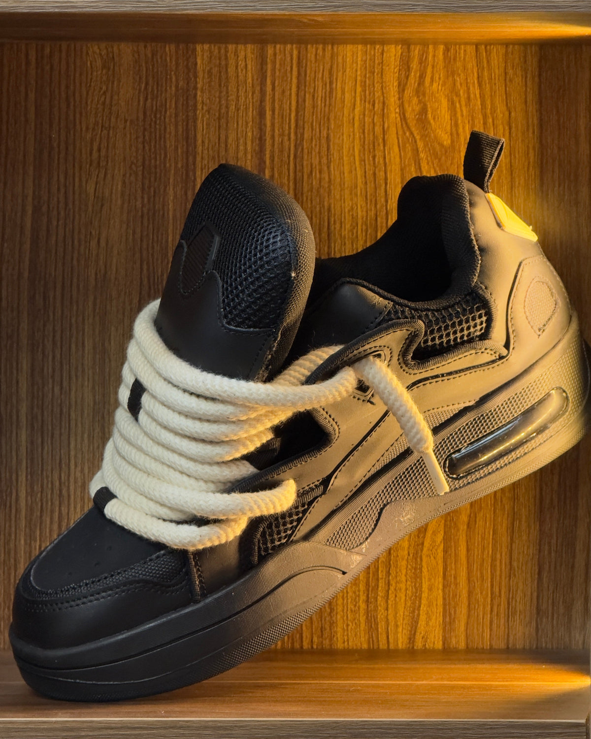 Zara Rope-Lace Skate Trainers