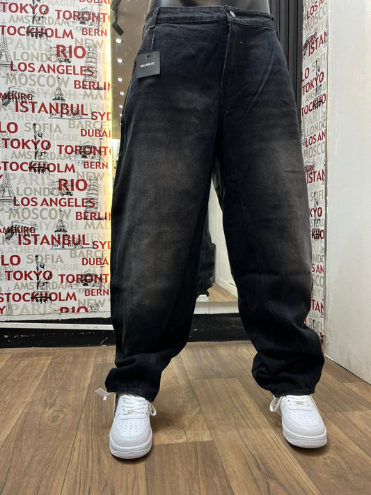 BAGGY JEAN BALLOON NOIR
