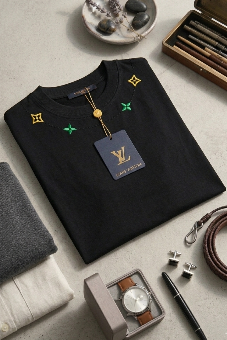 T-SHIRT LV BLACK