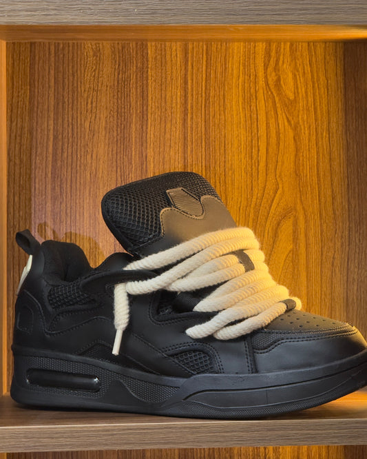 Zara Rope-Lace Skate Trainers