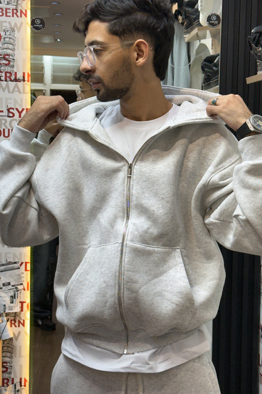 GREY Zip/Pullover Hoodie