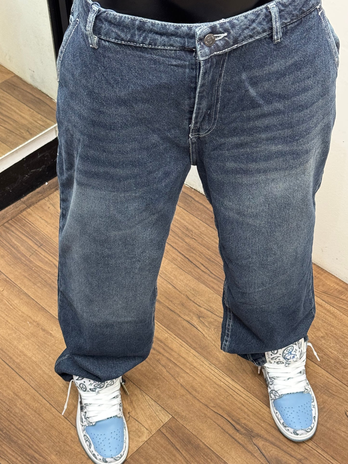 SKATER JEANS VN DIRTY FONCE