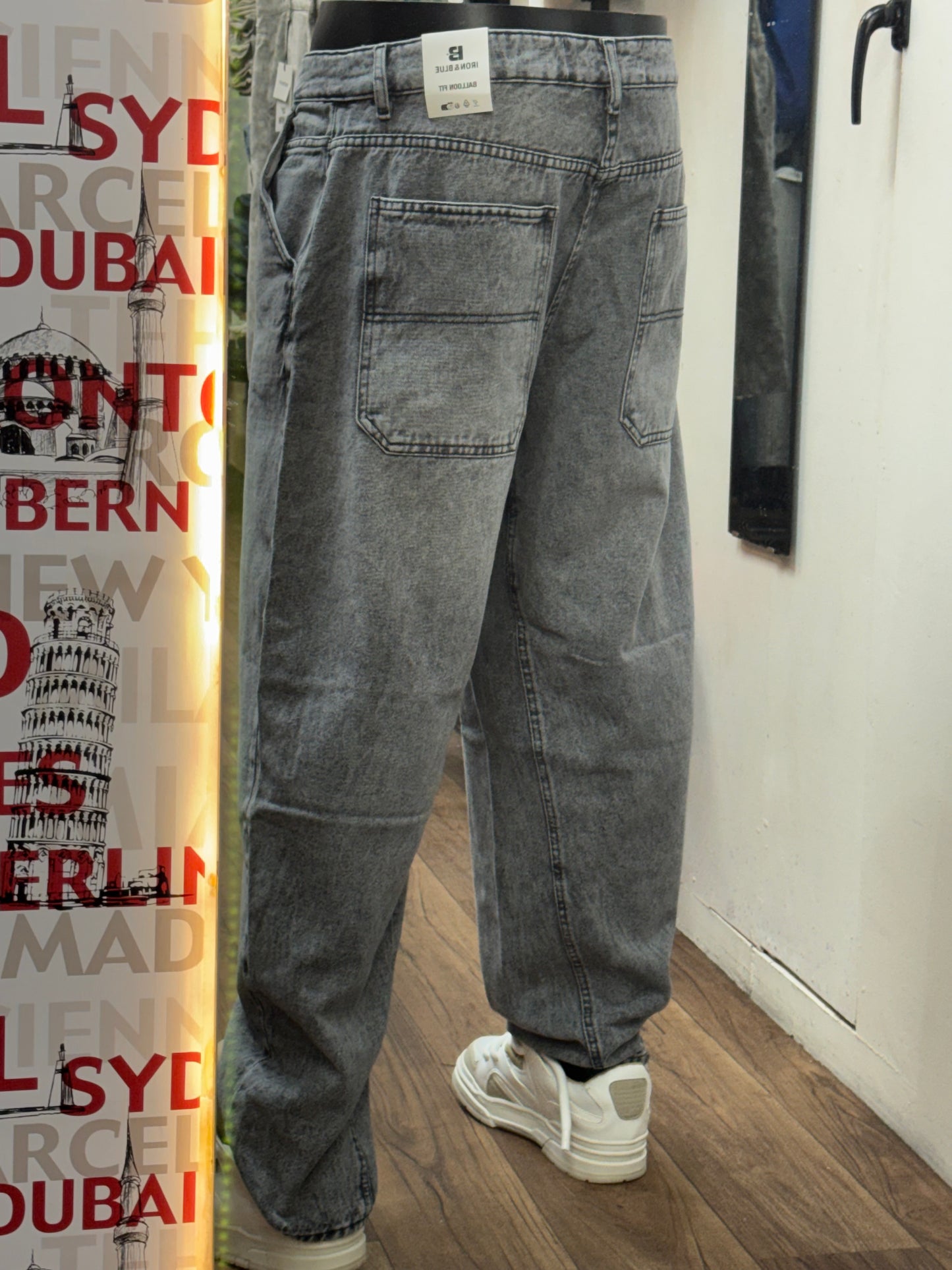 BALLOON JEAN VN GRIS