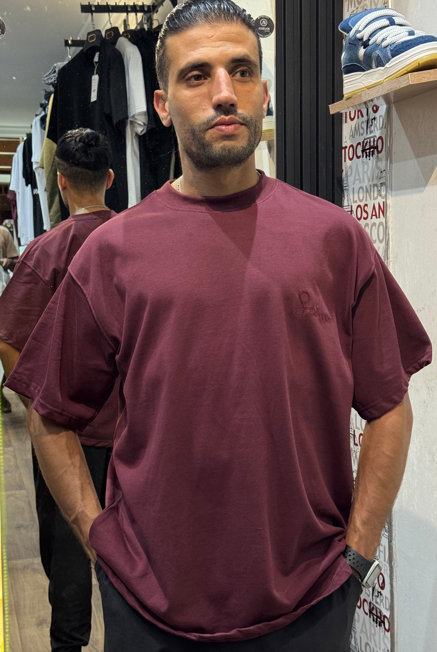 T-SHIRT YP BORDEAUX