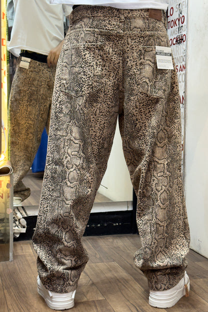 Baggy Jean IMPRIMÉ (Serpent)