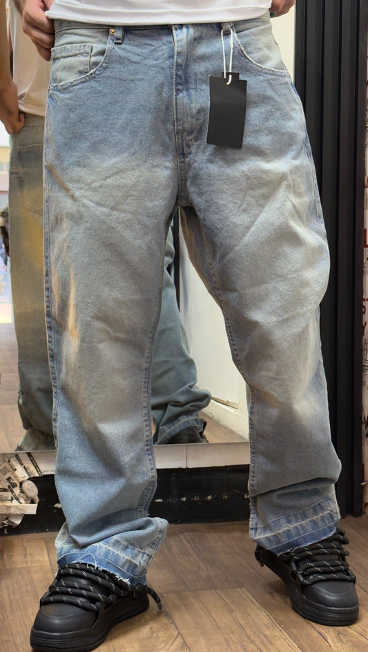 BAGGY JEAN VINTAGE LIGHT BLUE