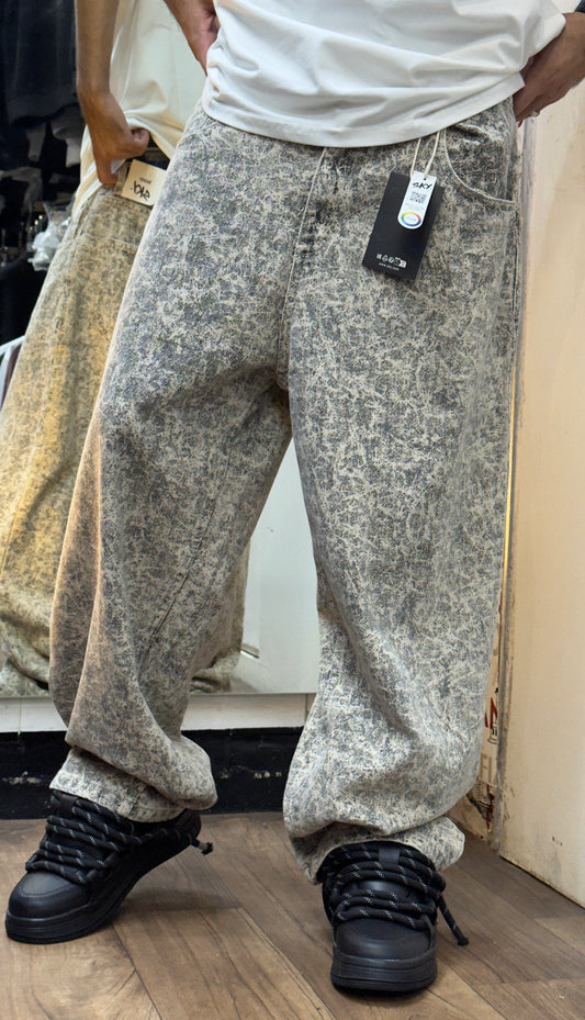 BAGGY JEAN IMPRIMÉ