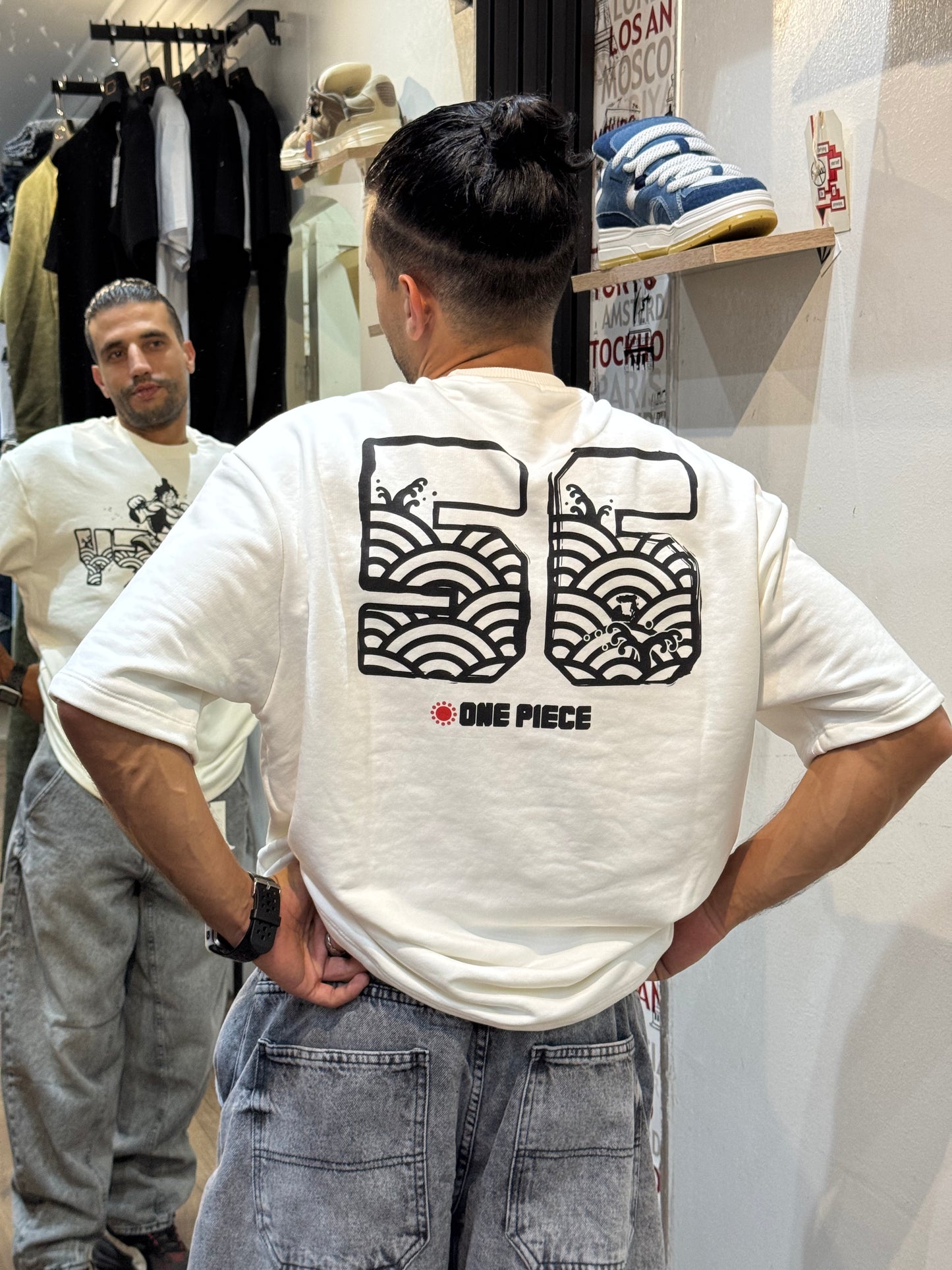 T-SHIRT BERSHKA ONE PIECE ORIGINAL
