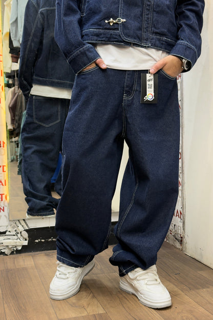 Clasp Raw Denim Set