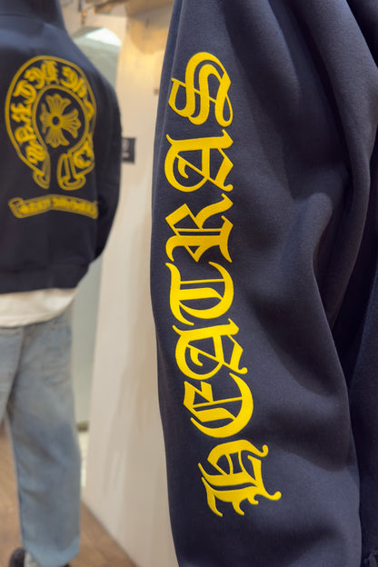 Chrome Hearts Yellow Graphic Hoodie