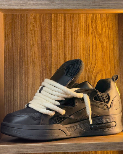 Zara Rope-Lace Skate Trainers