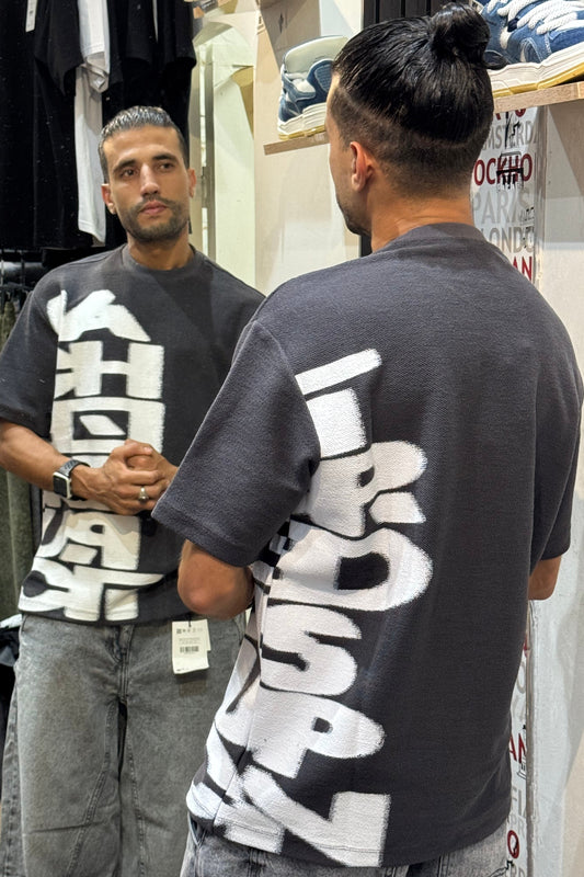 T-SHIRT OVERSIZE BERSHKA ORIGINALE