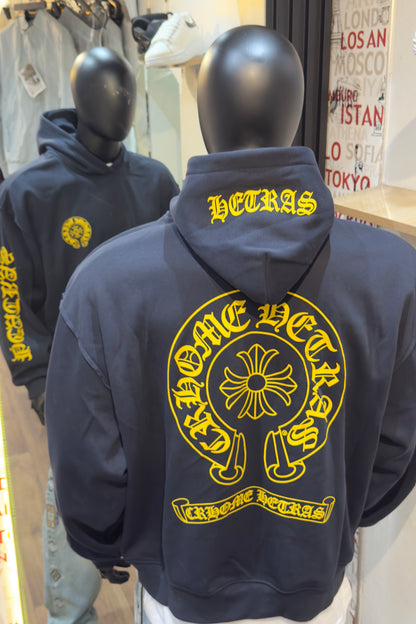 Chrome Hearts Yellow Graphic Hoodie