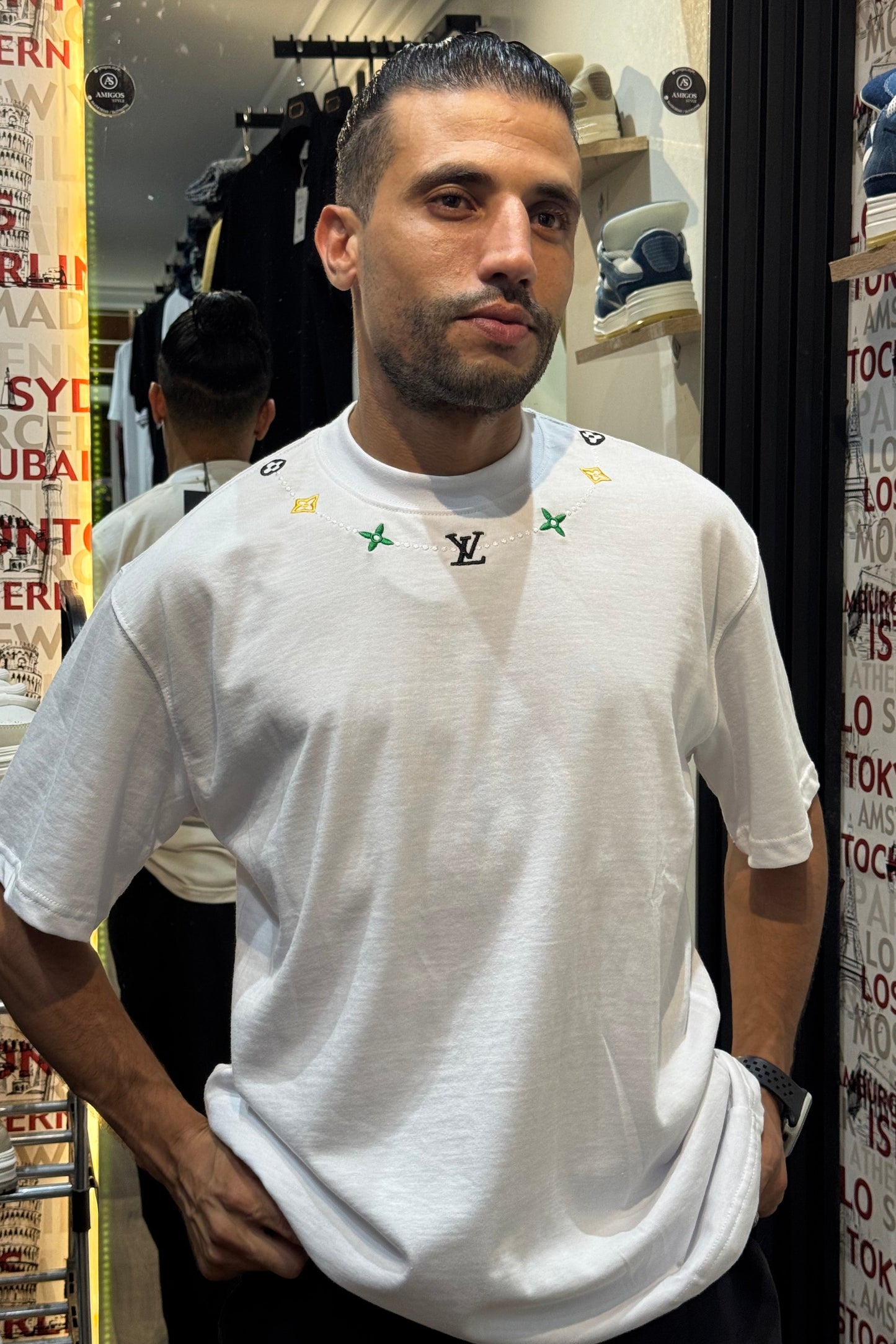 T-SHIRT LV BLANC (Copie)