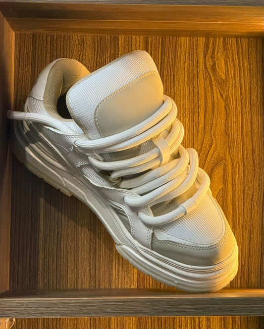 Cream Chunky Skate Sneaker
