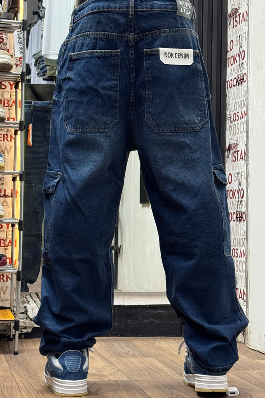BAGGY JEAN CARGO BLUE