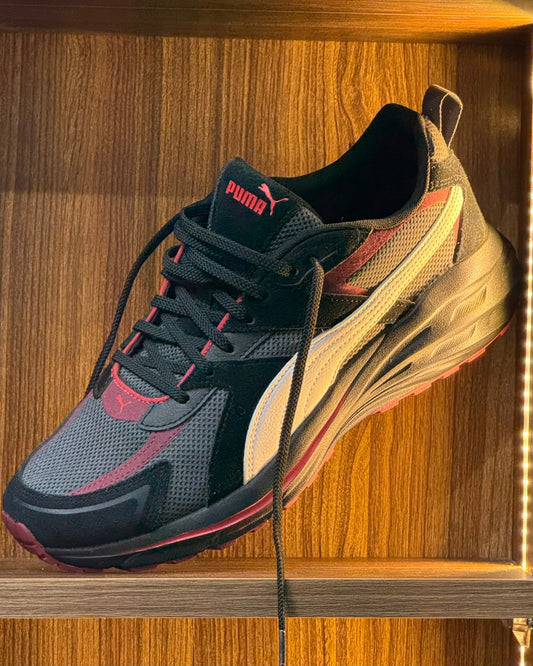 Puma Black & Burgundy Athletic Sneaker (Original)