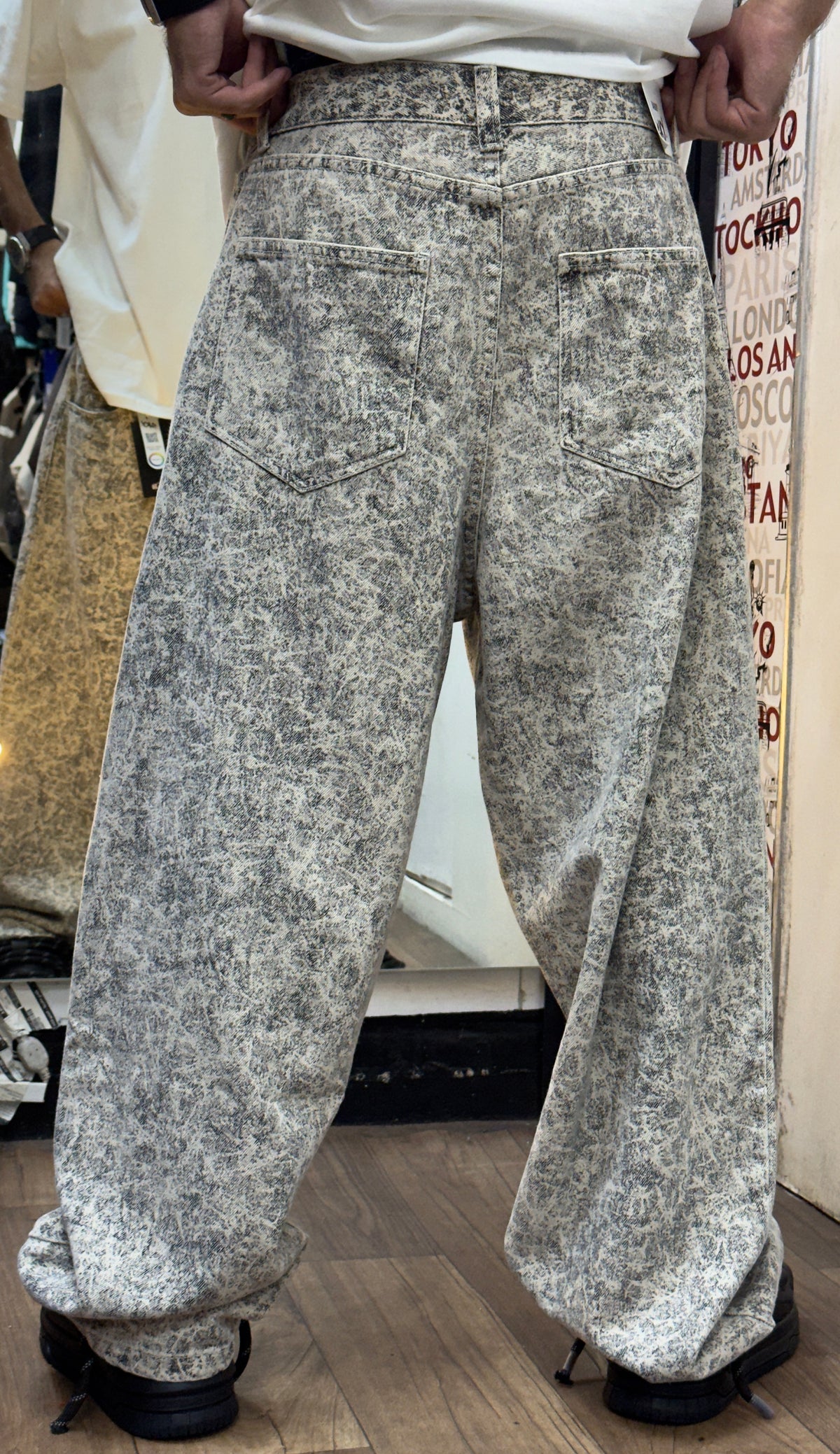 BAGGY JEAN IMPRIMÉ