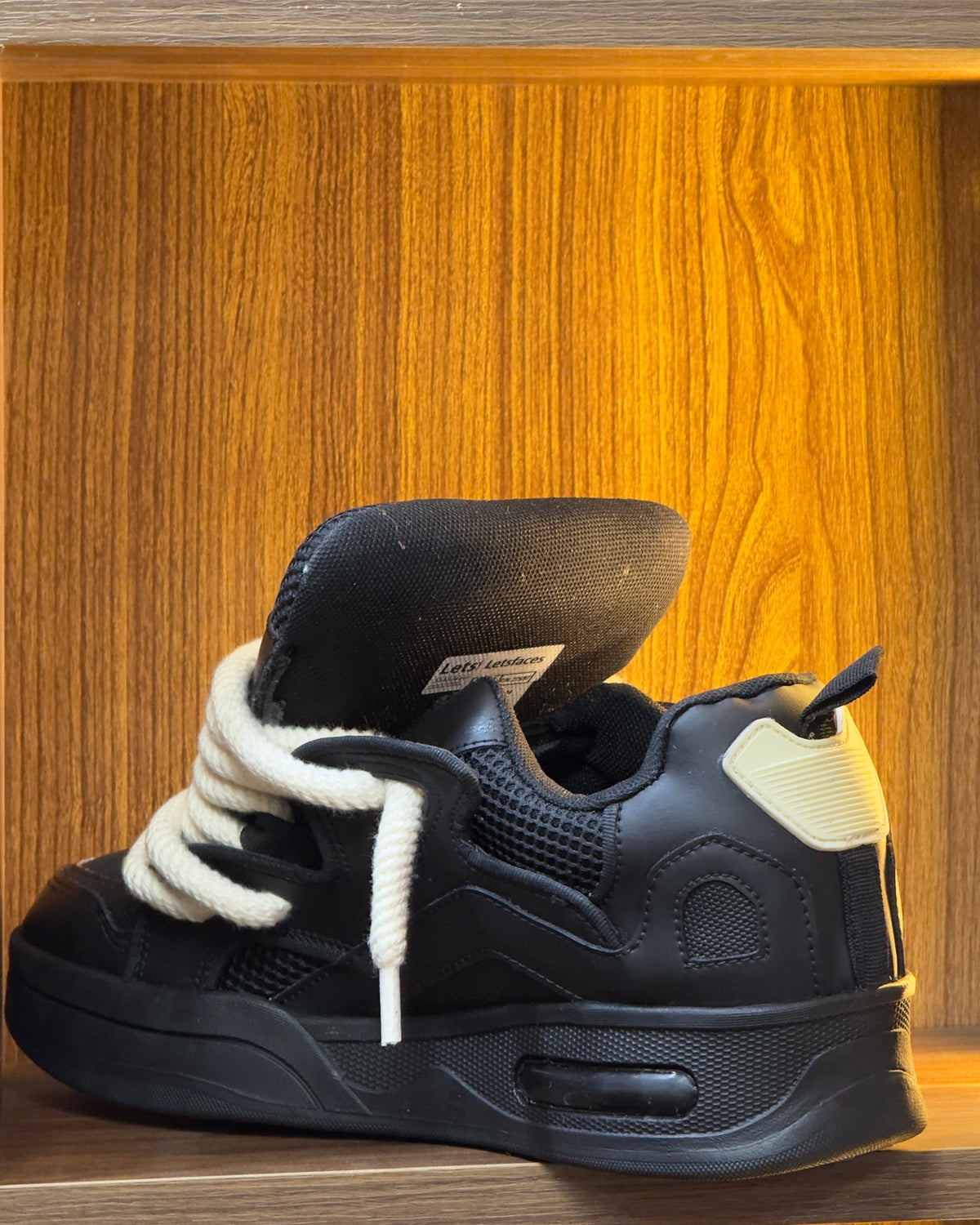 Zara Rope-Lace Skate Trainers