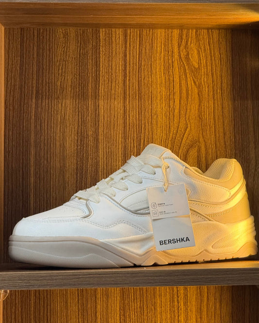 Bershka White Platform / Chunky Trainer (Original)