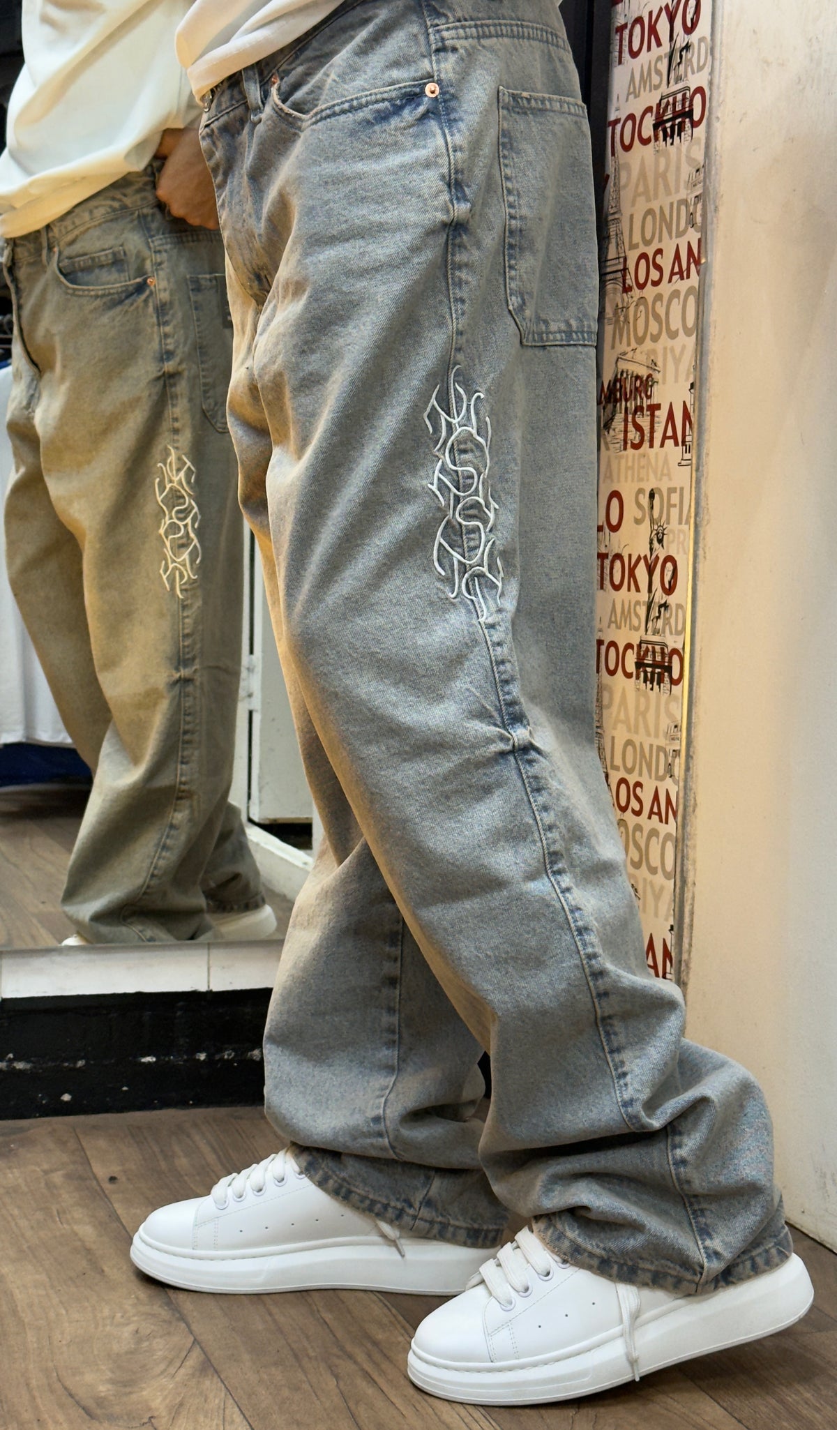 BAGGY JEAN STITCH DIRTY