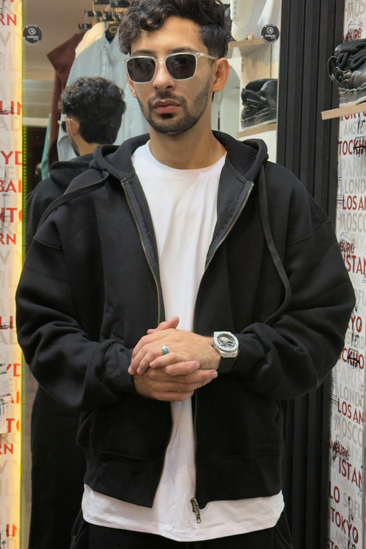 BLACK Zip/Pullover Hoodie