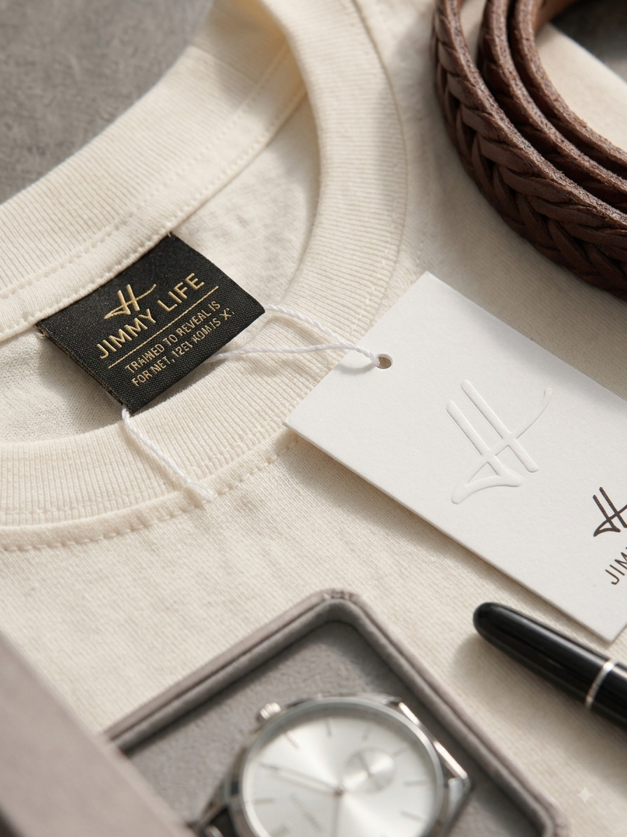 T-SHIRT BASIQUE BLANC CASSÉ JM