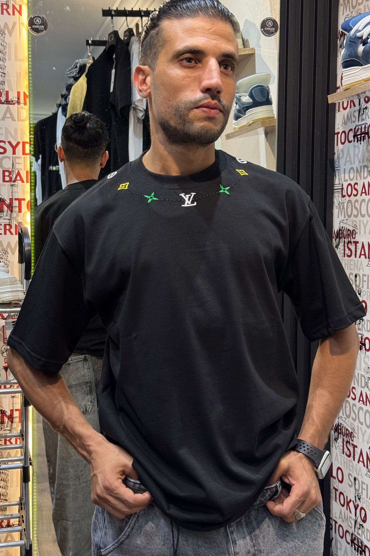 T-SHIRT LV BLACK