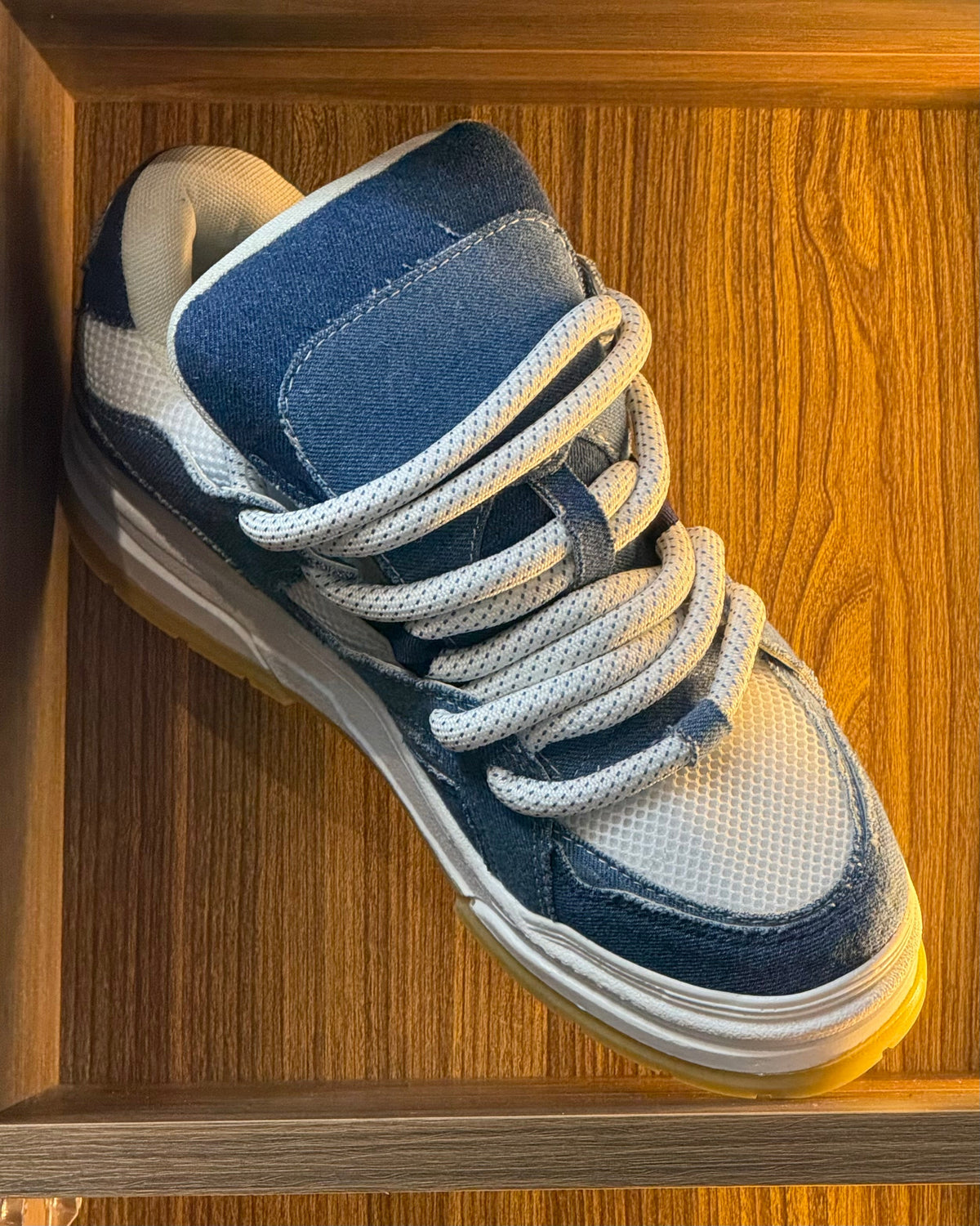 Denim Skate Sneaker