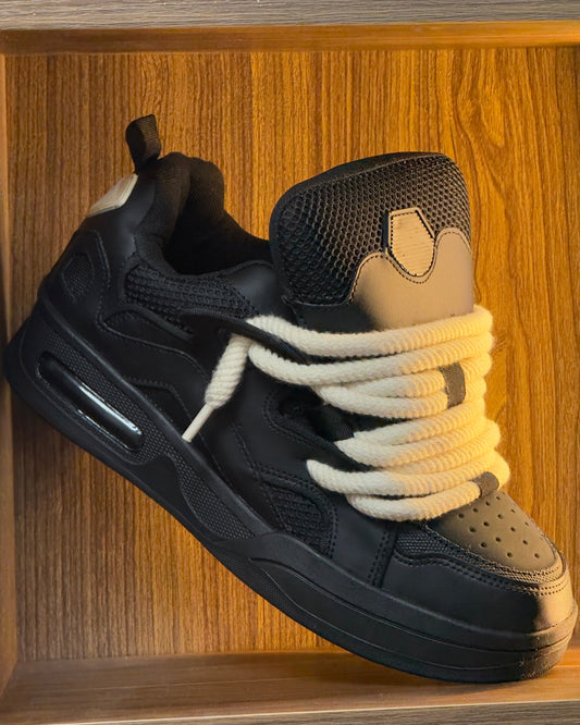 Zara Rope-Lace Skate Trainers